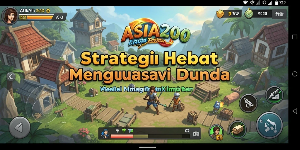 Tampilan gameplay <strong>ASIA200</strong> menunjukkan pertempuran strategis yang mendebarkan.