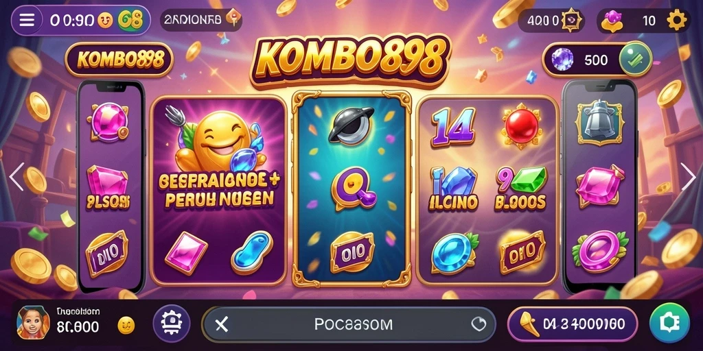 Tampilan menarik dari gameplay Slot KOMBO88 yang menghibur.