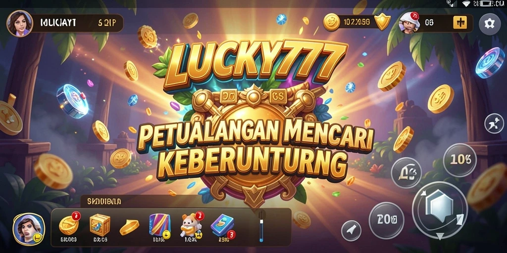 Screenshot gameplay LUCKY777 menunjukkan petualangan yang mendebarkan.