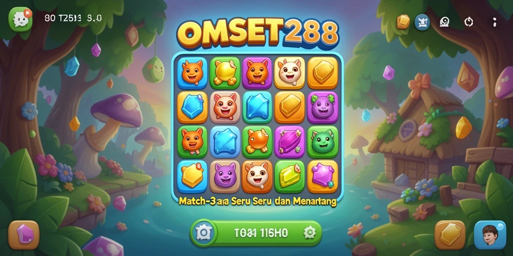 Tampilkan gameplay seru dalam OMSET288 dengan grafis penuh warna.