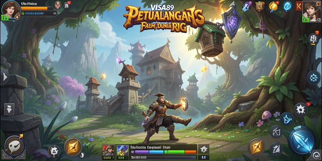 Tangkapan layar menampilkan aksi seru dalam permainan RPG.